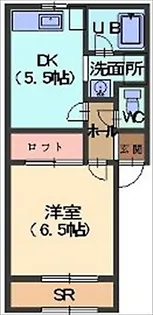 マーベラスB【2階】の間取り