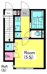Blanche参宮橋 女性限定【1階】の間取り