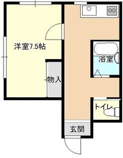 アーバンハイツ本町【2階】の間取り