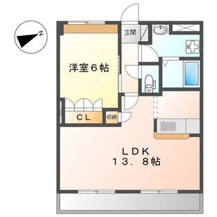 埼玉県川口市大字源左衛門新田【マンション】の間取り