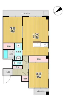 VANビル【2階】の間取り