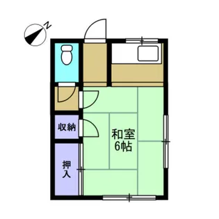 斎藤荘【2階】の間取り