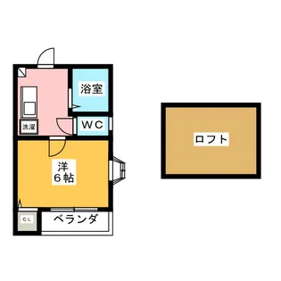 エーデルワイスII【2階】の間取り