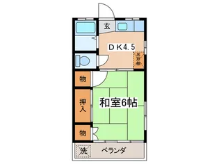 第3ふじみ荘【2階】の間取り