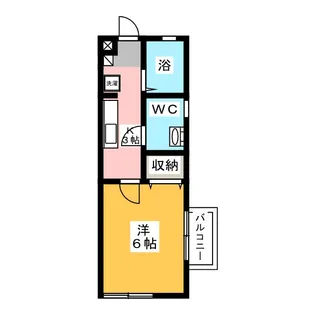 ブリオ横浜II【1階】の間取り
