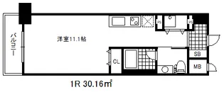レジディア神戸磯上【13階】の間取り