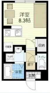 イーストヒルズ A棟【2階】の間取り