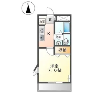 サンライズ【1階】の間取り