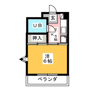 ベレッツァ白山【3階】の間取り