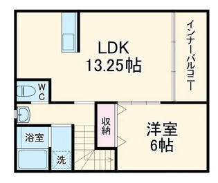アヴニール【2階】の間取り