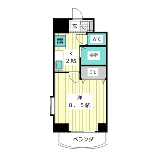 CHERRY HILL’S【2階】の間取り