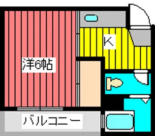 コーポステーションサイドコシベ【4階】の間取り