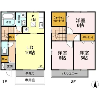 高知県高知市万々【一戸建】の間取り