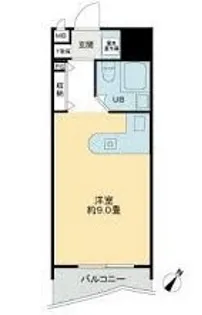 ロマネスク博多駅前【7階】の間取り