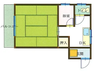 ハイムアドバンス【1階】の間取り