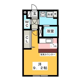 LUORE名駅【5階】の間取り