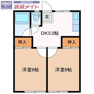 セイラカルム【1階】の間取り