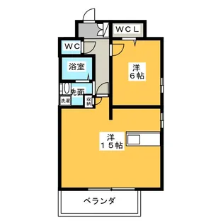 EINE FREUDE【3階】の間取り