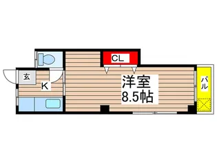 深野マンション【3階】の間取り