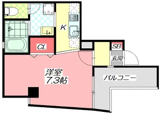 DAP大和田【8階】の間取り