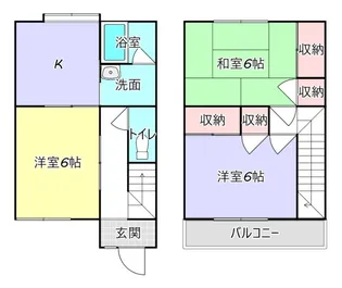 茨城県神栖市土合中央3【一戸建】の間取り