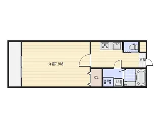 アピアス鏡【2階】の間取り