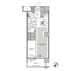 東京都北区西ケ原4【マンション】の間取り