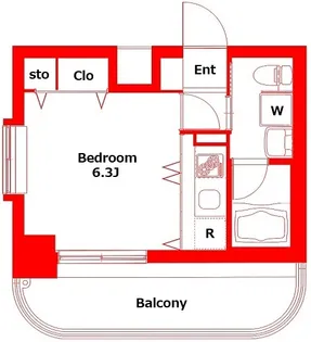 グリンフィン横浜・天王町弐番館【5階】の間取り
