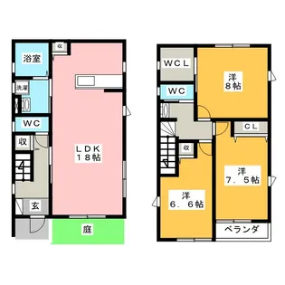 東京都練馬区南大泉6【一戸建】の間取り