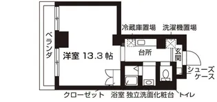 アミカーレ錦【6階】の間取り