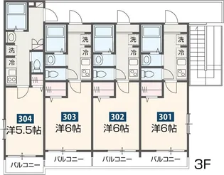 埼玉県さいたま市桜区田島9【アパート】の間取り