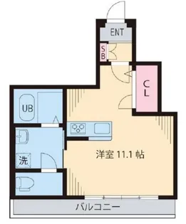 Luxe Matsubara【1階】の間取り
