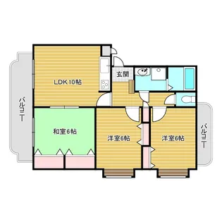 ユーミーローズ【3階】の間取り