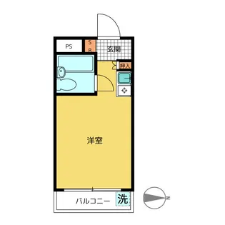 東京都中野区中野1【マンション】の間取り