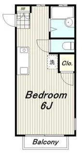 富志正第6ハイツ【1階】の間取り