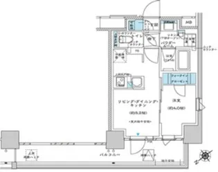 プレミスト板橋【2階】の間取り
