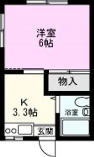 パルアカヤマ【2階】の間取り