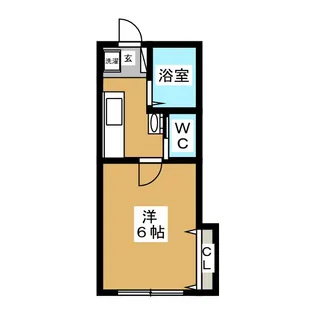 パーシモンヒルズ【2階】の間取り