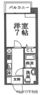 大阪府大阪市浪速区芦原1【マンション】の間取り