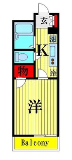 埼玉県さいたま市大宮区宮町5【アパート】の間取り