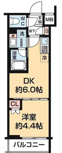 東京都中野区新井5【マンション】の間取り