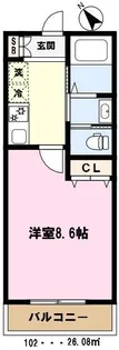 埼玉県さいたま市緑区美園3【アパート】の間取り