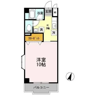 シャトルS&S【3階】の間取り