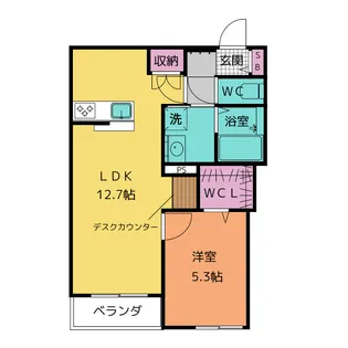 BASE富岳【4階】の間取り