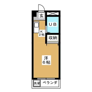 メゾン・ド・リビエール【2階】の間取り