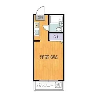 第15安藤ハイツ【1階】の間取り