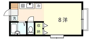 山口光ハイツ【1階】の間取り