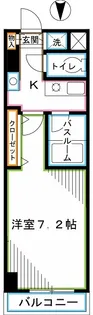 第7千代鶴ビル【5階】の間取り