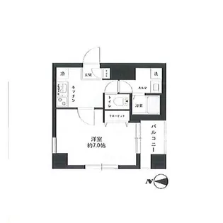 HY’s diletto【4階】の間取り