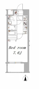 アクサス文京関口【9階】の間取り